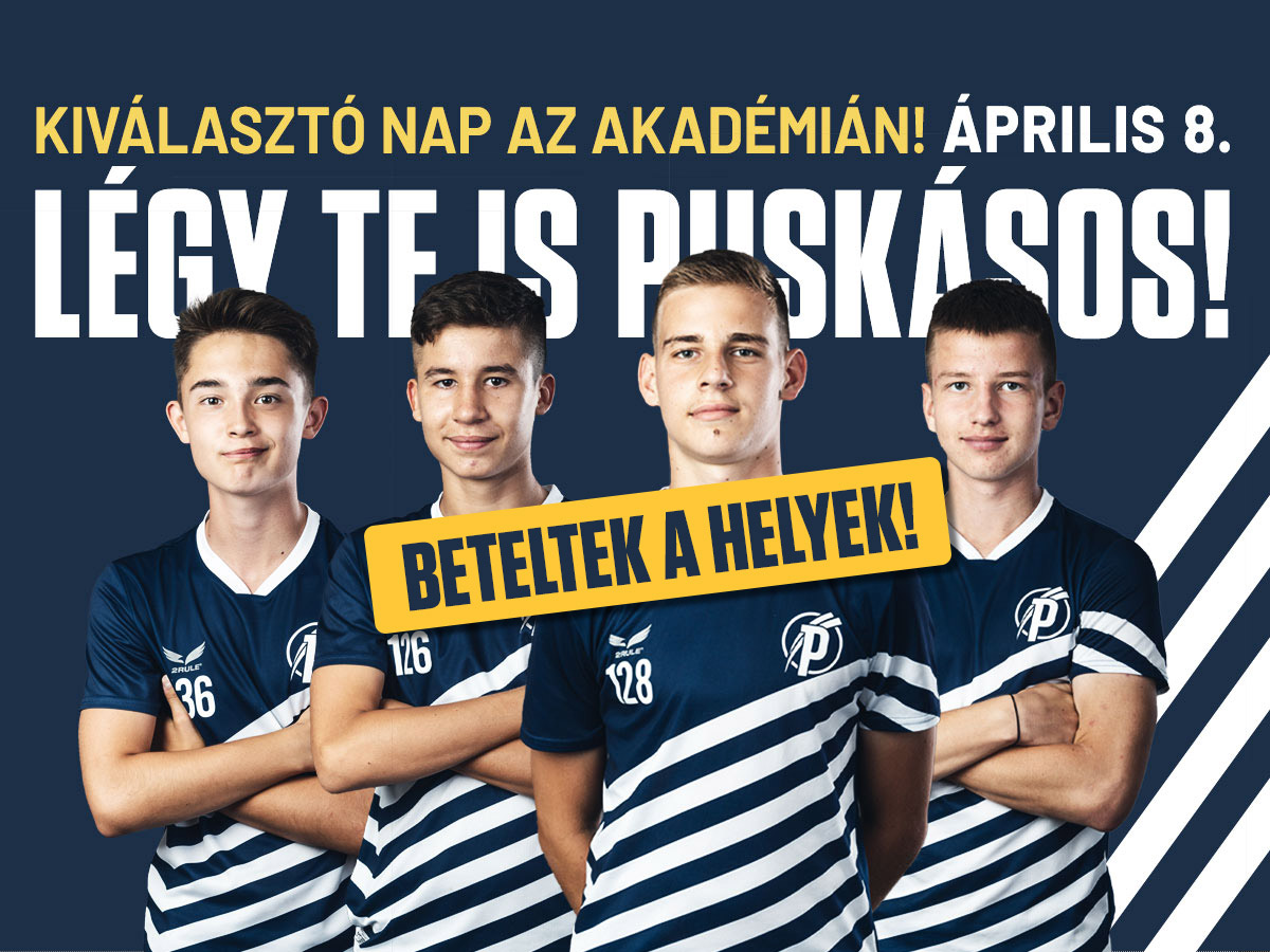 Lezárult a regisztráció a kiválasztónapra