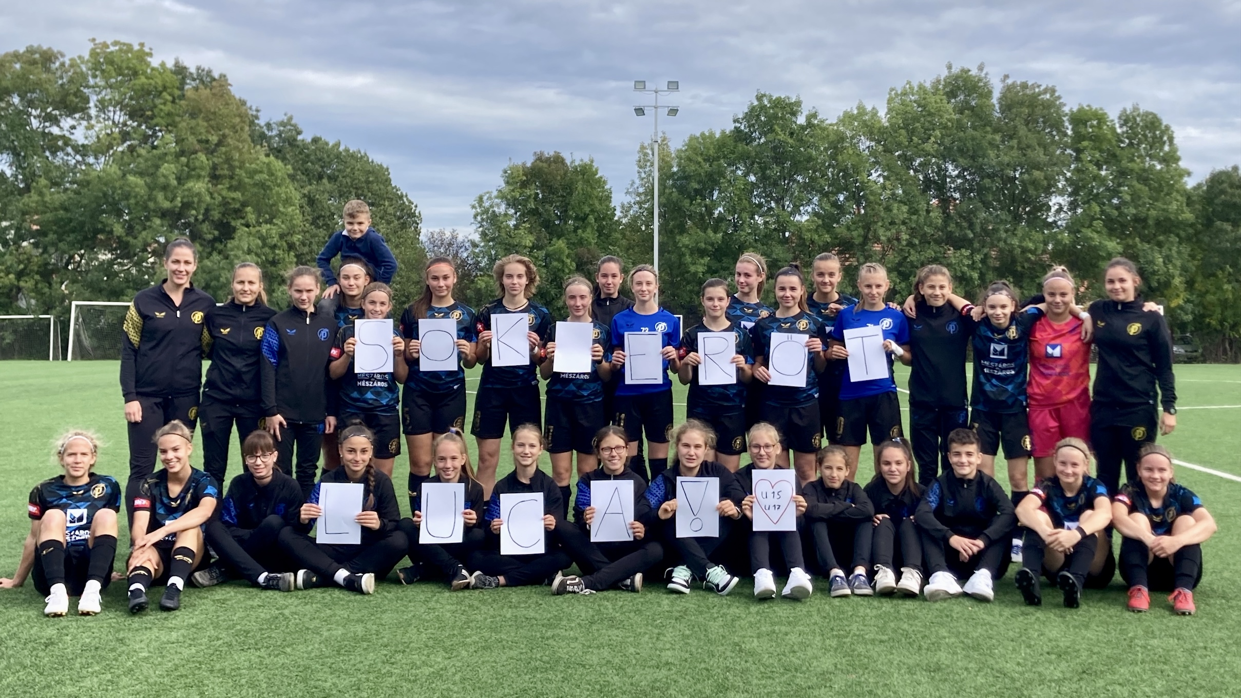 Társuknak üzentek a győztesek