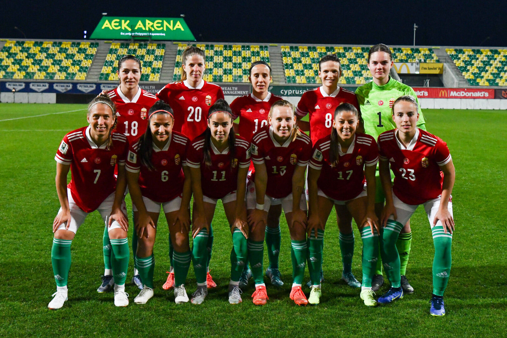 Ismét Pongrácz Ágnes védte a válogatott kapuját