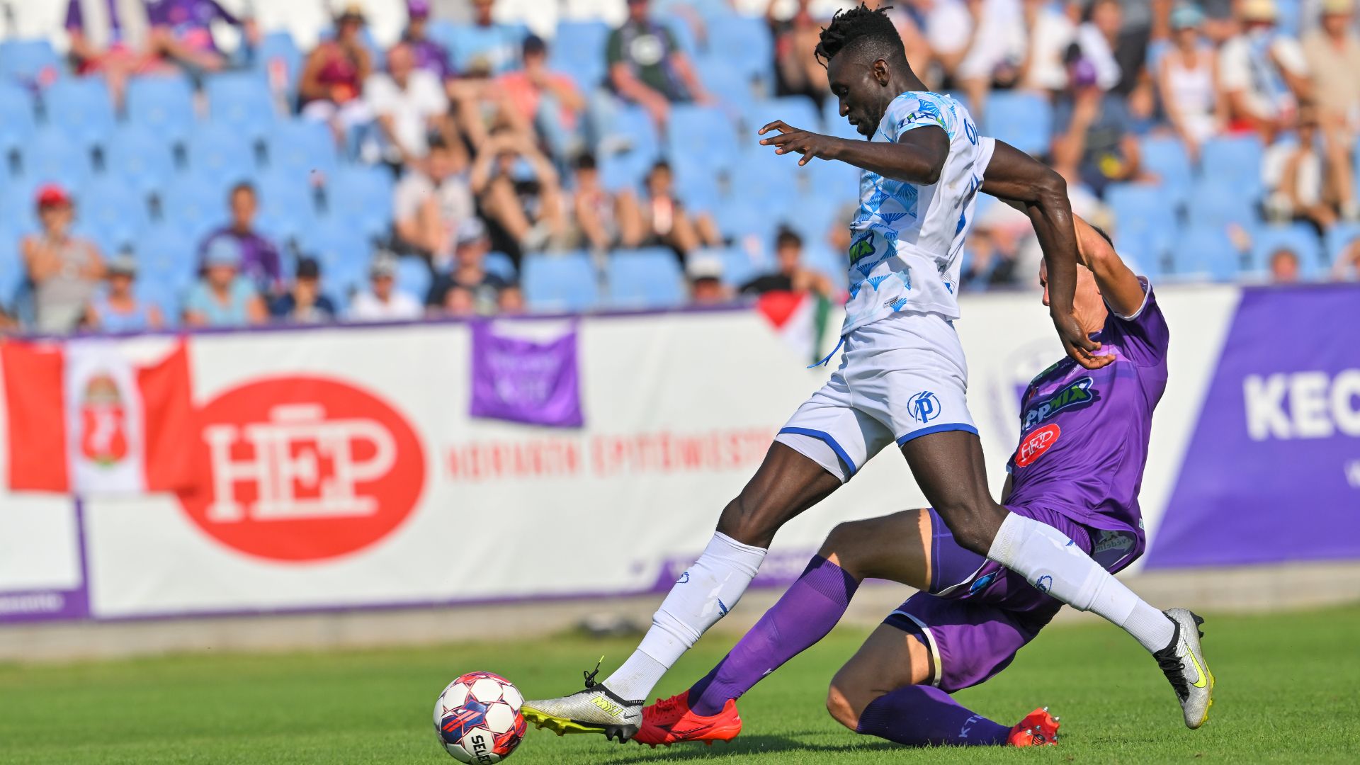 Pont nélkül maradtunk a hőségben – videó