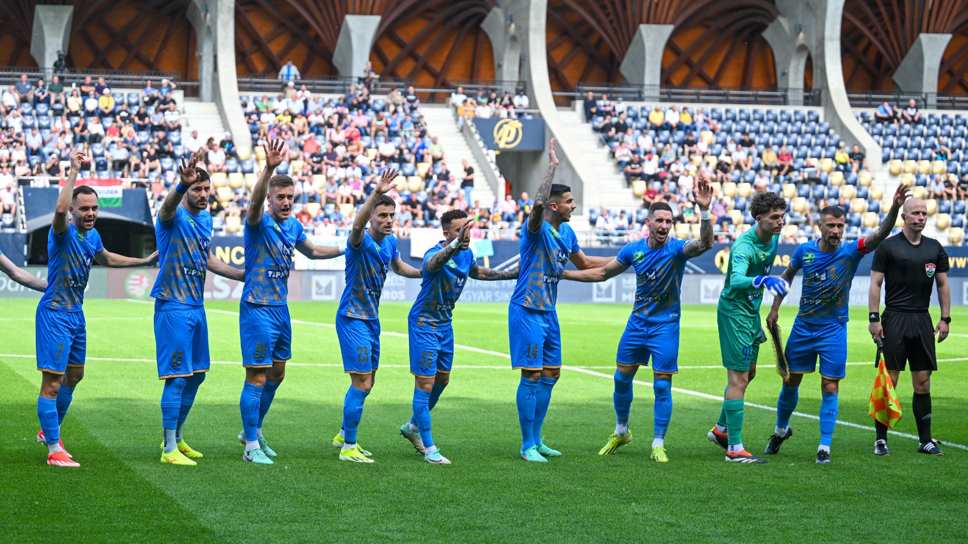 A Pancho Arénában játszunk a Szparival augusztusban