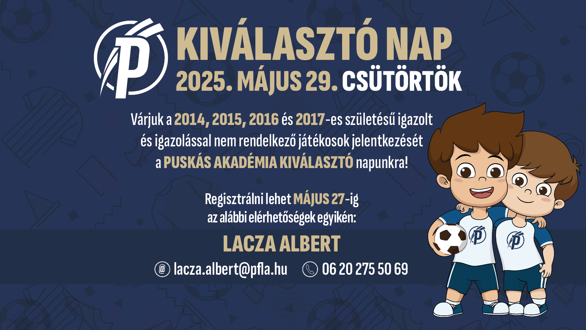 Újra kiválasztó napot tartunk